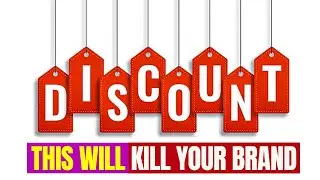 Why Discounts Can Actually Kill Your Brand ( In 30 SECONDS)