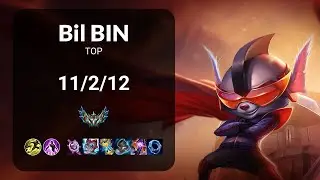 Bil Bin Rumble vs Ryze TOP - KR CHALLENGER Patch 15.7