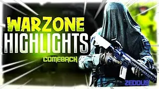 Подборка моментов из Warzone (снайперские выстрелы и лучшие моменты) #1