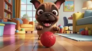 Puppy Playtime rhyme 🐶🐾 | rhymes for narsary kids 👶 