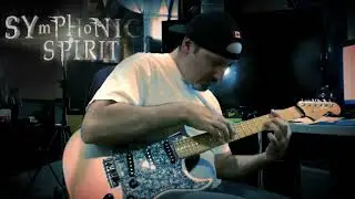 Aldo Vaccaro Symphonic Spirit Practicing His Harmonic Cross String Tapping Technique Slowed Down.