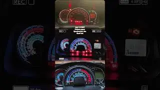 Custom papan speedometer dan ganti led Ayla 1.2 tahun 2017