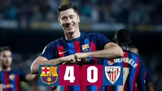 BARÇA 4-0 ATHLETIC CLUB | LALIGA 2022/23 MD11