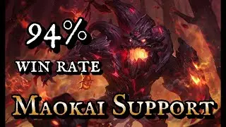 Maokai Support - When The SUPPORT Is The Better JUNGLE!? - High ELO Full Game VOD