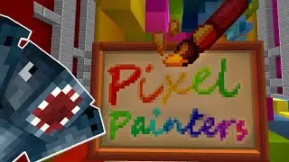 Minecraft - Hypixel - Pixel Painters - Squiddy's Masterpiece!