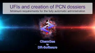 (Brief description) Creation of UFI and PCN notification with ChemGes by DR software