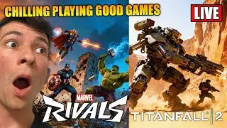 Playing Titanfall 2 The Best FPS Game Ever & Marvel Rivals!
