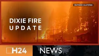 The Dixie fire continues to burn in California | Cal Fire Update on Dixie Fire