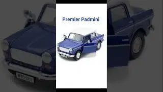 Premier Padmini Blue Indian Vintage car Pull Back car model #Shorts #ToyCar