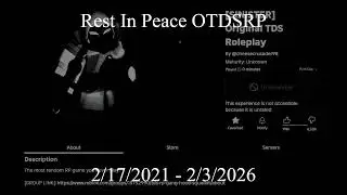 Rest in Peace to the GOAT of RP morph games (In my opinion.)
