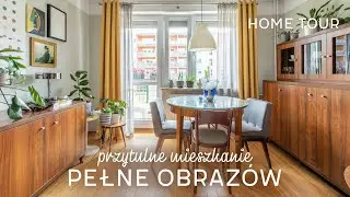 Mieszkanie pełne obraz&oacute;w | HOME TOUR