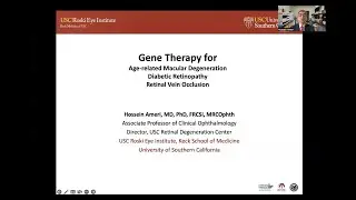 Gene Therapy for AMD, Diabetic Retinopathy, and Retinal Vein Occlusion