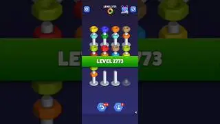 Nut Sort Level 2773 - Color Puzzle Game by Kiwi Fun #games #puzzle #NutSort #NutSortSolution