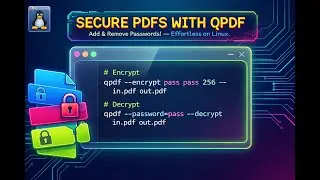 Secure PDFs with qpdf – Add & Remove Passwords!