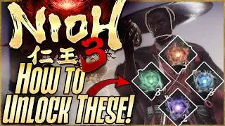 NIOH 3 | How To Unlock 4 Overpowered Spells! #nioh3
