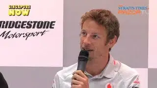 Will drink kale powder for love (Jenson Button Press Con Pt 2)