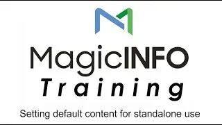 Setting default content for standalone use