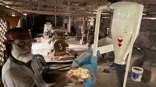 #ভুট্টা এবং ধানের ছুবলা পাউডার করা মেশিন@Babu engineering jashore📞01784327401