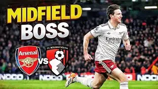 Declan Rice Dominated Bournemouth|Full Match Highlights & Midfield Masterclass #declanrice#highlight