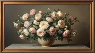 Soft Bloom Elegance 4K &mdash; Timeless Floral Stillness for Refined Living