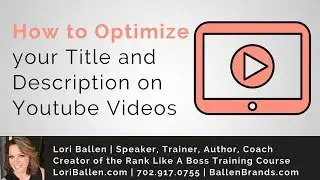 How to Optimize the Youtube Title and Description for 2019