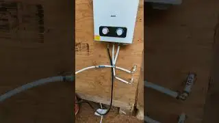 Off-Grid hot water shower house system!