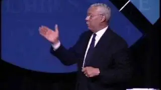 Colin Powell Discusses Leadership's Future at Columbus State University