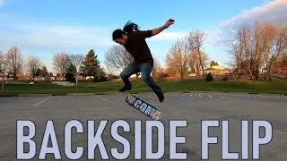 HOW TO BACKSIDE FLIP SKATEBOARDING TUTORIAL [BACKSIDE 180 KICKFLIP]