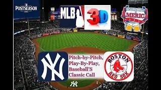 BOSTON REDSOX vs NY YANKEES ALWCS Game 1 | MLB Postseason 3D LIVE Stream Play-by-Play Watch Party