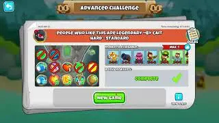 Bloons Tower Defense 6 (PC) - August 12 Advanced Challenge (replay)