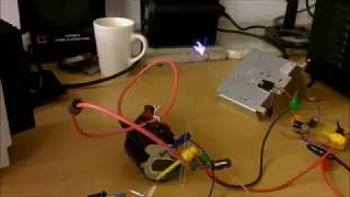 Jacob's ladder with flyback transformer
