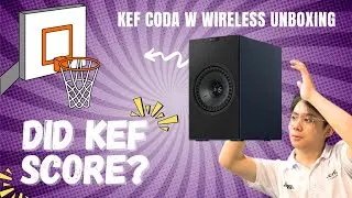 KEF CODA W: первый взгляд: распаковка + тест звучания на TECHX