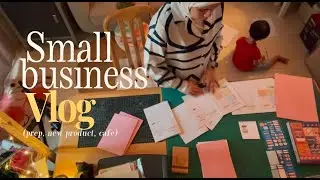 New Product Launch for my small home business | Studio Vlog 2025
