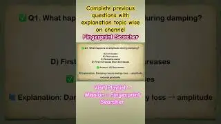 Fingerprint searcher topic wise free class with complete previous questions on each topic #shorts