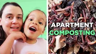 We Tried Worm Composting In Our Apartment For A Week