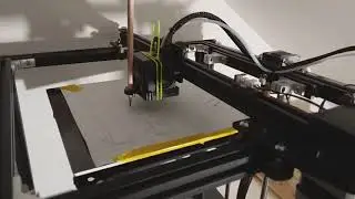 Rajzoló 3D nyomtató könyvtár tesztelése