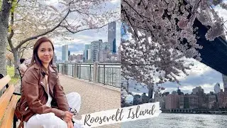 ROOSEVELT ISLAND: AMAZING CHERRY BLOSSOMS VIEW ALL OVER THE CITY | SAMI'S KABAB HOUSE | ANIKA SIGLOS