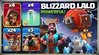 Most POWERFUL! Th14 BLIZZARD LALO Attack Strategy | Best Th14 Attack Strategy Clash Of Clans Coc