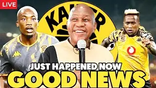 🚨 BREAKING! GOOD NEWS AT NATURENA TODAY! KAIZER CHIEFS UNDER DR KAIZER MOUTANG HAVE CONFIRMED THIS