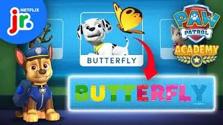 Learn to Spell with Chase 🐾 Spelling Games for Kids | PAW Patrol Academy | Netflix Jr