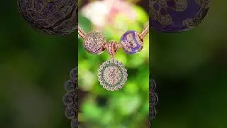 Gona The Wizard of Oz series Peacock Display 925 Sterling Silver Charm Gifts #gona #jewelry #charms