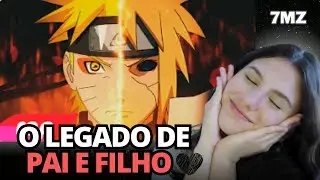 EMOCIONANTE! Anijuh React Rap do Minato e Naruto - A CANÇÃO DE PAI E FILHO | NERD HITS