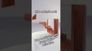 How to build insulated Sauna wall - step by step animation.