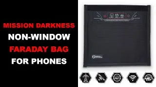 Non-Window Faraday Bag for Phones