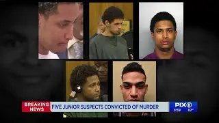 Justice comes for Junior: All 5 Junior gang members GUILTY of first-degree murder, other charges