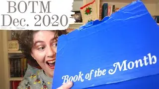 BOOK OF THE MONTH UNBOXING | December 2020 Book of the Month Choice Unboxing