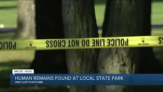 Law enforcement: Human remains found at High Cliff State Park