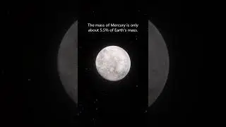 Mercury&nbsp;Mass as a Percentage of&nbsp;Earth&nbsp;Mass