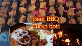 BarBQ/Beef Tikka boti #TikkaBoti #BeefBBQ