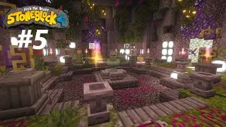 MINECRAFT: StoneBlock 4  [#5]  | Dziwne komnaty pr&oacute;by i skarby! #minecraft #stoneblock4 #modpack